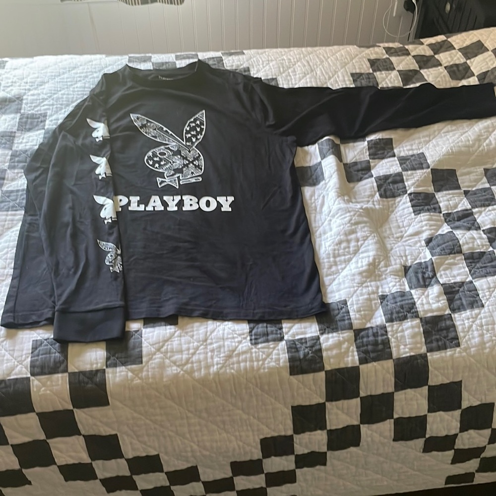 Playboy tribal long sleeve tee
